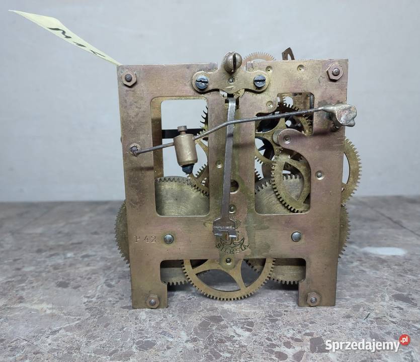 M152 Mechanizm starego zegara ściennego Gustav pomorskie Tczew
