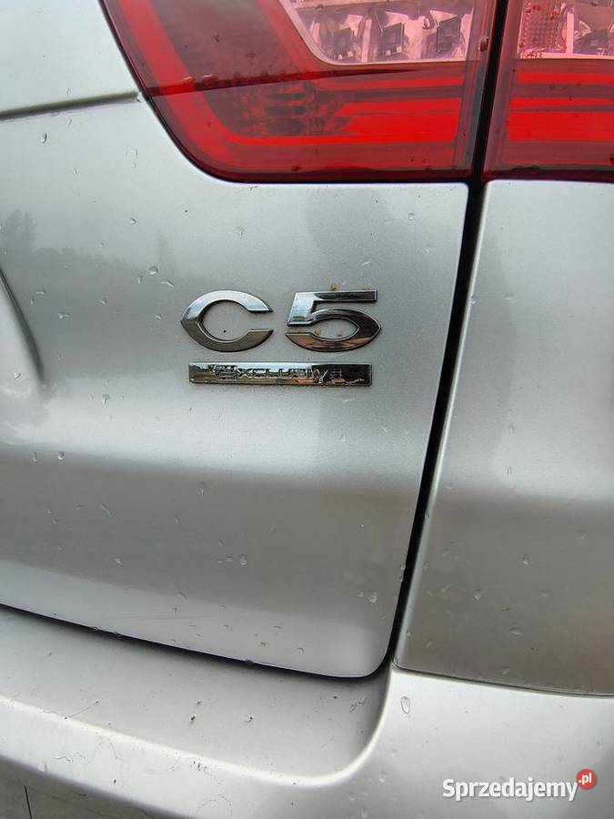 Citroen C5 kombi benzyna hak klima skóra manuał radio Katowice