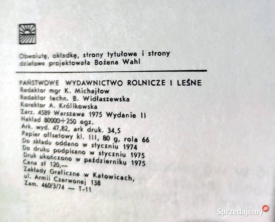 Poradnik Gospodyni wydanie Katowice 1975 PRL lubelskie Lublin