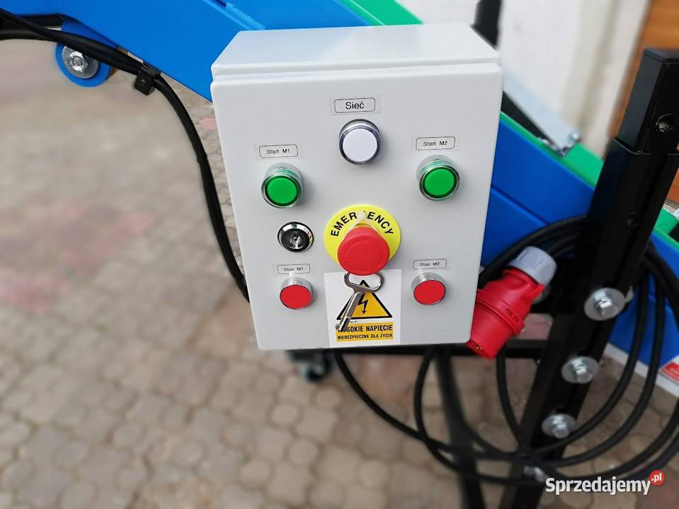 Przenośnik Taśmowy typ Z z separatorem wlewków Produkcja Łowicz