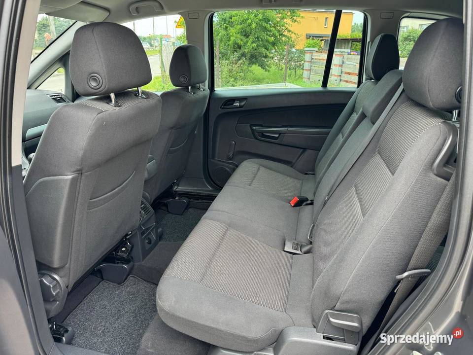 Opel Zafira B Lift 22 Benzyna Opłacony 7 osobowa autoalarm Zafira Grudziądz