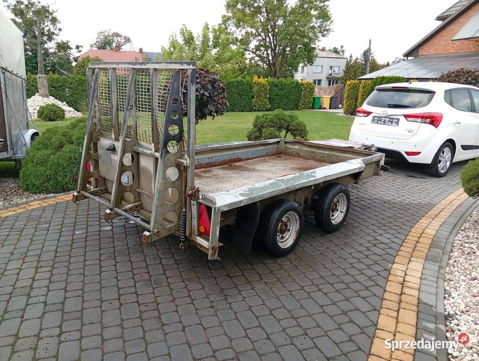 Przyczepa do przewozu mini koparka lubelskie Chełm