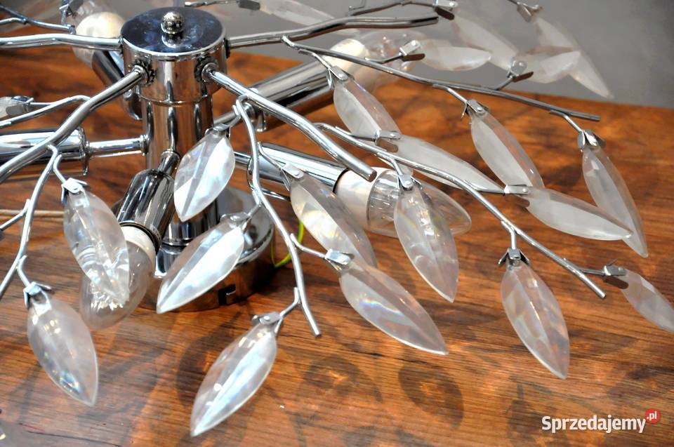 EKSKLUZYWNY ŻYRANDOL LAMPA SUFITOWA PLAFON inny kolor Białystok