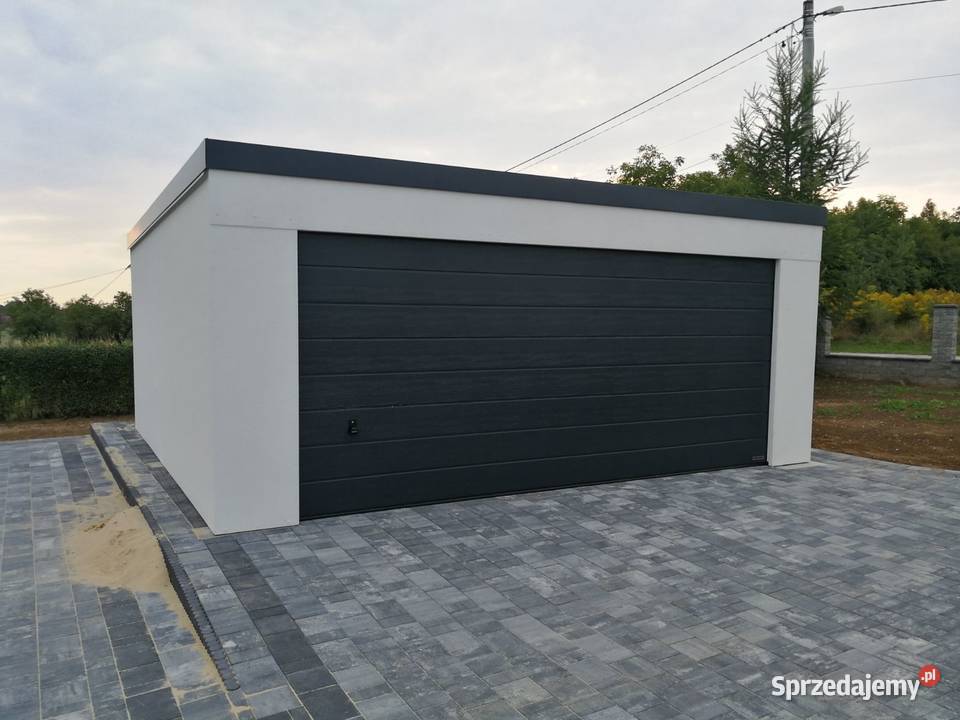 Garaż tynkowany blaszany na zgłoszenie opolskie