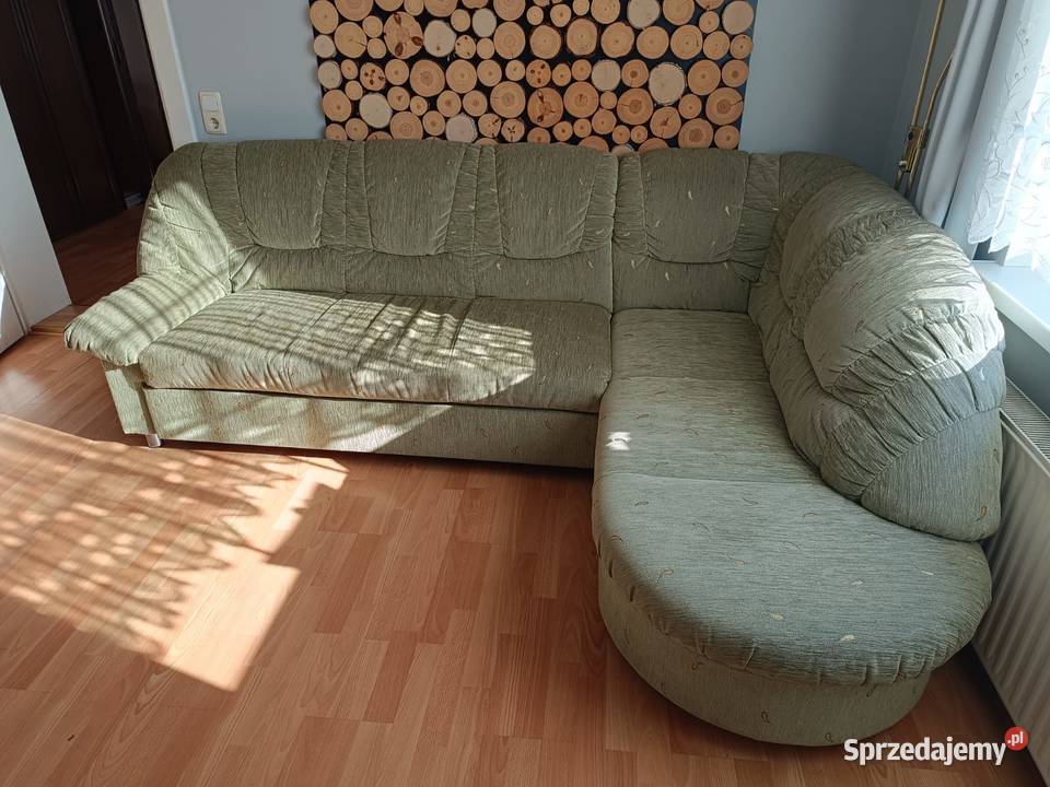 sofa naroznik z funkcja spania i szuflada Sofy i kanapy opolskie Chrząstowice