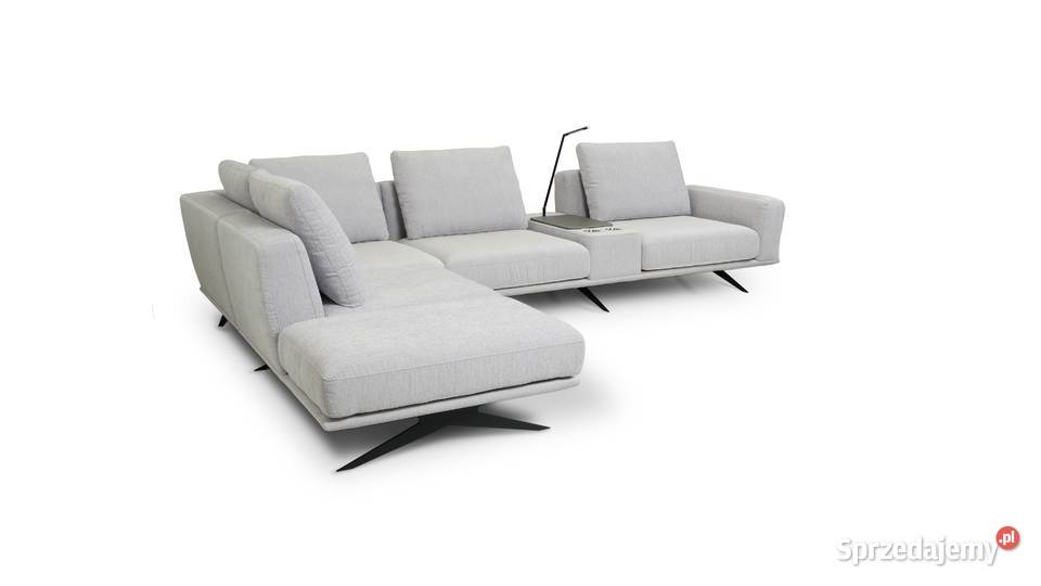 Narożnik Sines z barkiem w tkaninie DENVER 300 359cm Woźniki