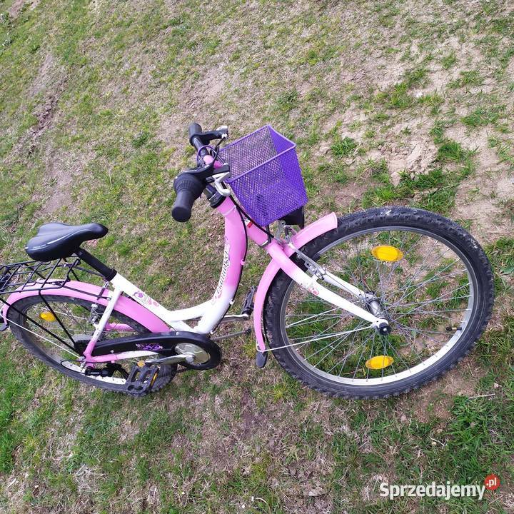 Rower dziewczynki 24 całe stan Zbychowo