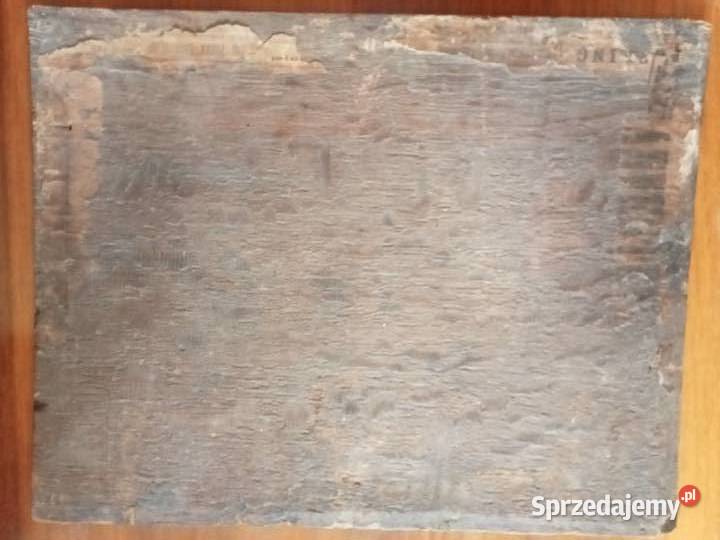 Obraz olejny na desce Marina Rozbitkowie Grójec sprzedam
