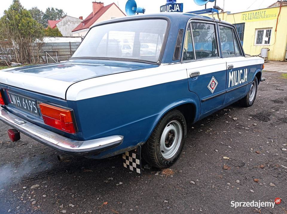 Fiat 125p milicja okazja zamiana Pruszków