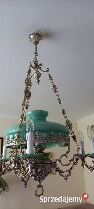 JEDYNA TAKA Wisząca lampa ze srebrzonego sprzedam