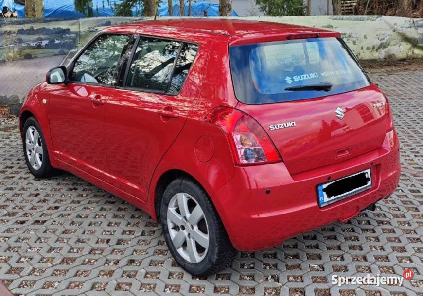 Na sprzedaż samochód Suzuki Swift czerwony Gdańsk