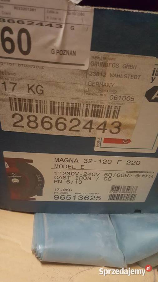 Pompa Grundfos Magna 32120 F220 Bydgoszcz
