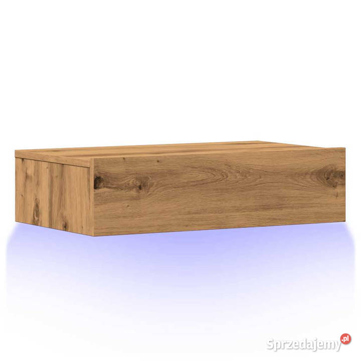 Szafka telewizyjna z LED dąb artisan 60x35x155 Warszawa