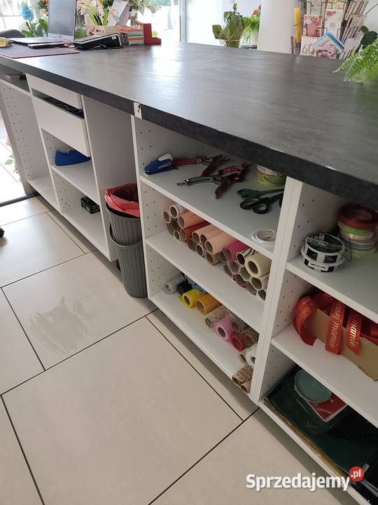 Duży stół florystycznyblat roboczy 102cm Stoły Wręczyca Wielka