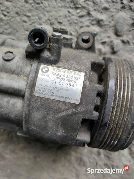 Sprężarka klimatyzacji BMW E 46 Kompresory klimatyzacji Trzciana sprzedam