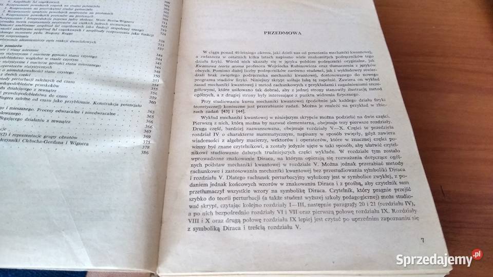 Mechanika kwantowa Bronisław Średniawa wyd 3 Gdańsk