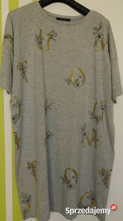 XL48 Wygodna tunika sukienka Mohito Gliwice