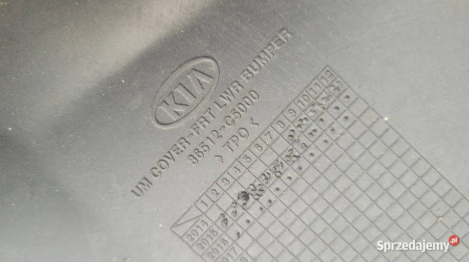 KIA SORENTO 3 III 15 DOKŁADKA SPOILER ZDERZAKA sprzedam