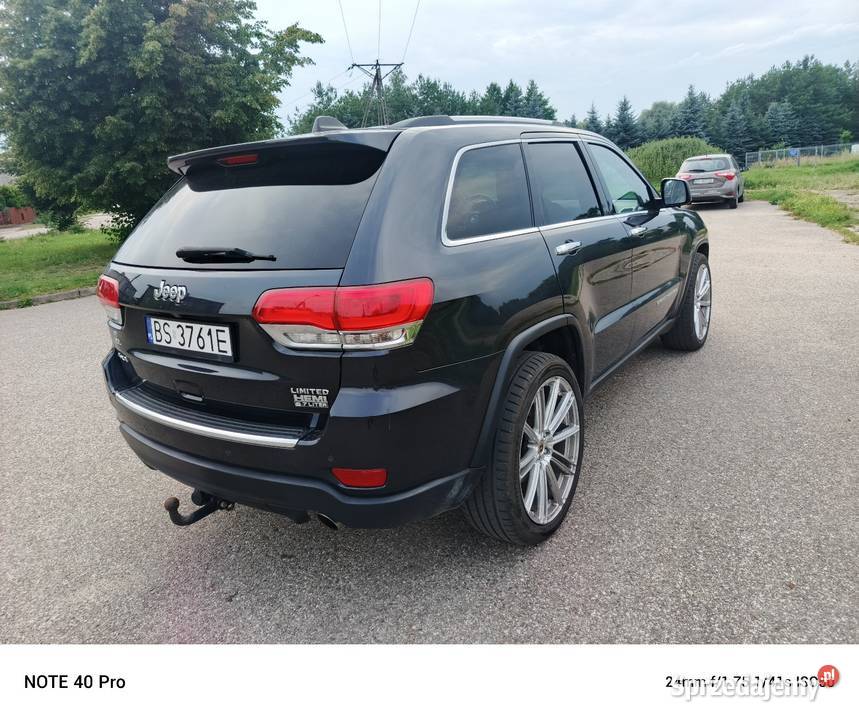 Jeep grand Cherokee wk2 57 HEMI lpg lift podgrzewane fotele Suwałki