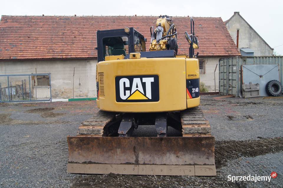 Koparka gąsienicowa CAT 314 D Rok produkcji 2012 Olszyna