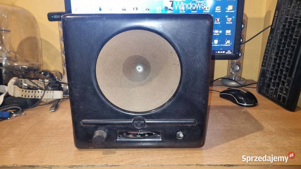 Stare zabytkowe przedwojenne radia SABA DE 20W Warta sprzedam