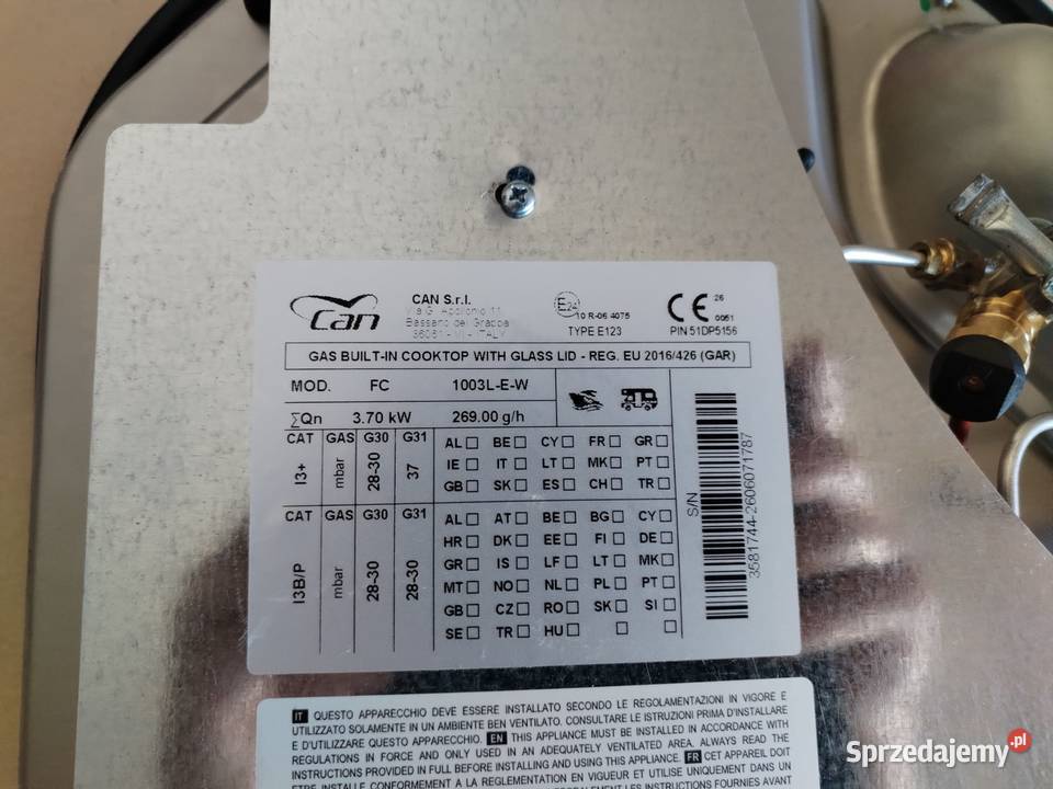 Kuchenka do Kampera CAN 3 palniki Chęciny