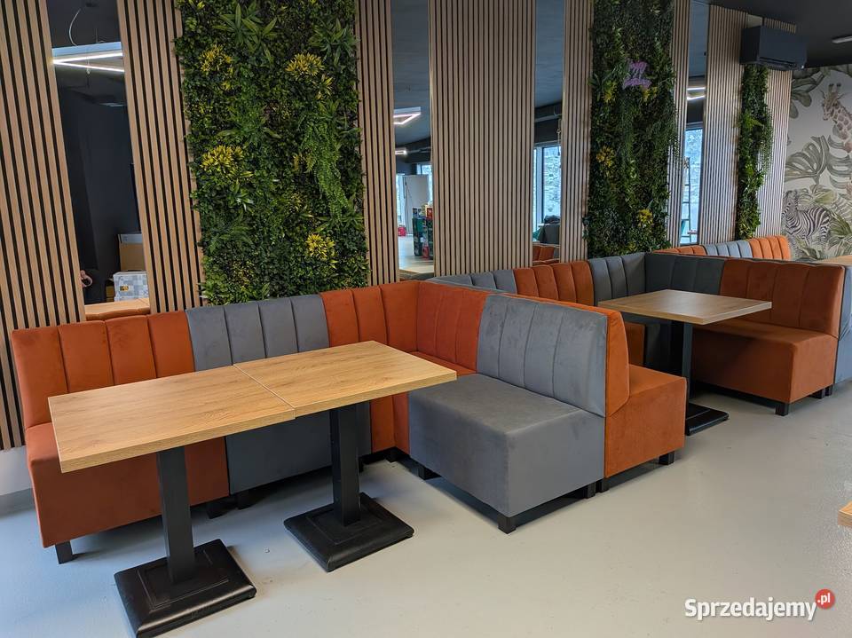 Kanapa barowa loża do restauracji Na zamówienie Wrocław