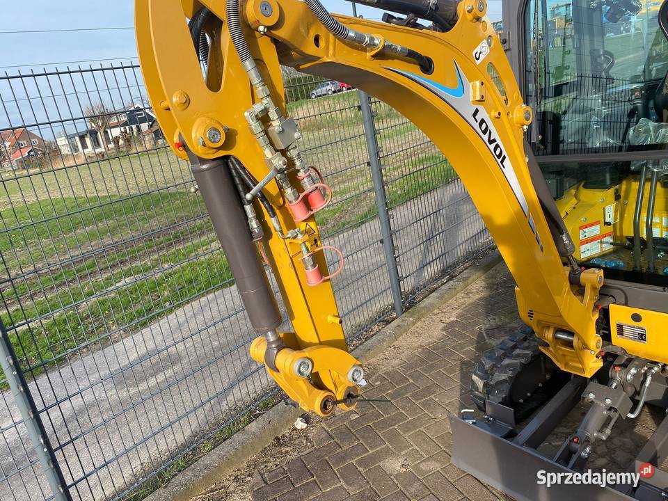 Minikoparka LOVOL FR18E2u I 2000 I Silnik YANMAR Łódź sprzedam