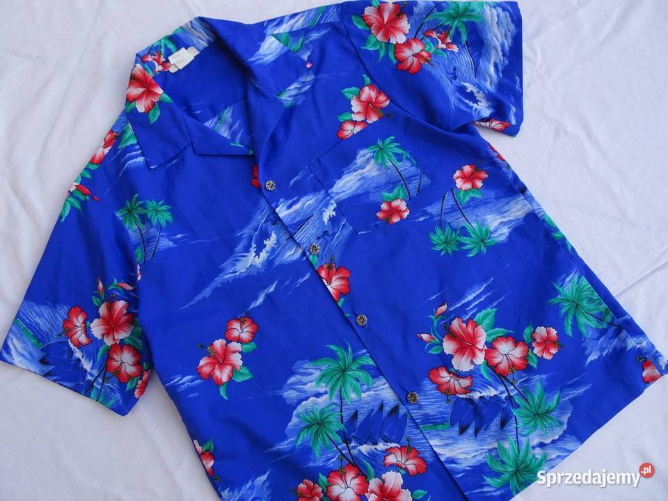Made in Hawaii koszula męska vintage M hawajska Nowy Sącz