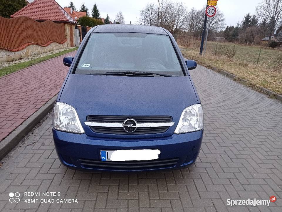 Opel Meriva 16 16V ECO TEC Benzyna 2004 zadbany poduszka powietrzna lubelskie