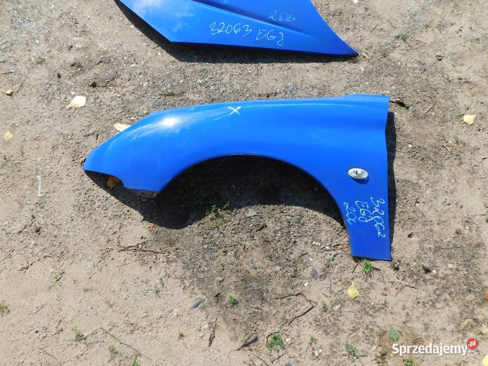 peugeot 206 błotnik kolor EGJ 32062 WYSYŁKA Żory