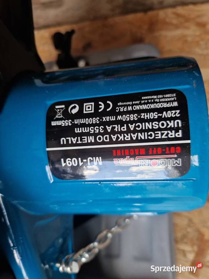 Piła ukośnica Midori Japan 3850 W 355 mm Głogowa