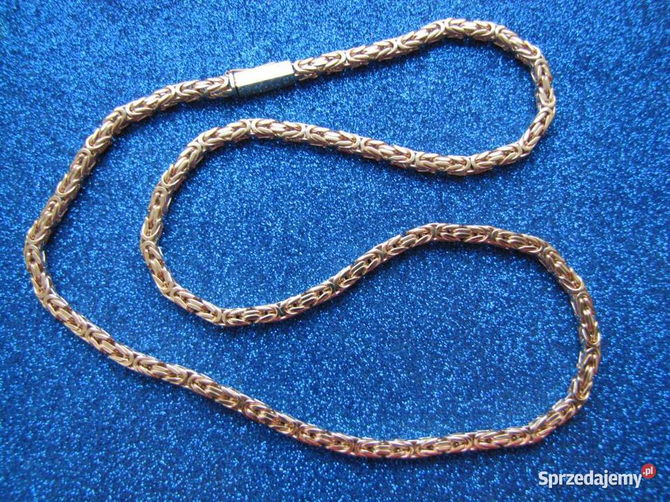 NOWY ZŁOTY ŁAŃCUSZEK KRÓLEWSKI ŁAŃCUCH 60G Warszawa sprzedam