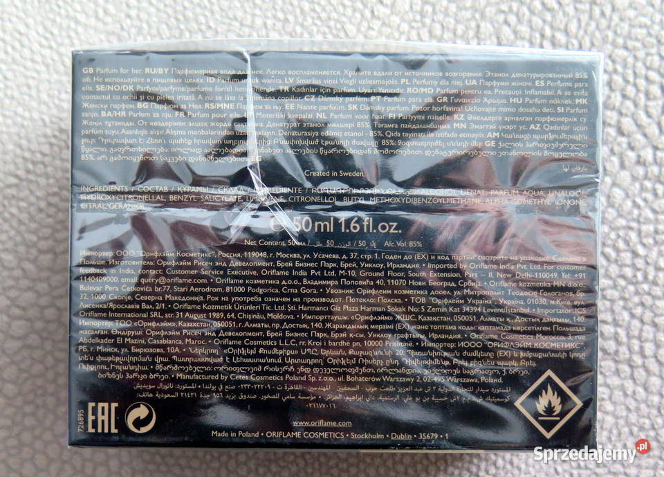 NOWE ekskluzywne Perfumy Oriflame All or Nothing Komorniki