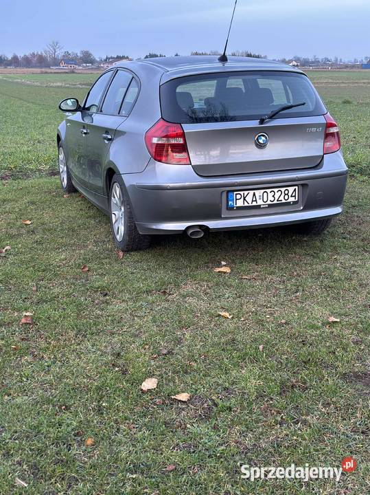 BMW E87 118D 2008 wielkopolskie Ślesin