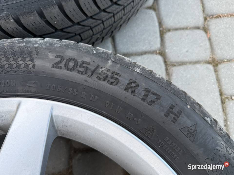 Koła zimowe CONTINENTAL 2055517 SKODA VW AUDI Fałków