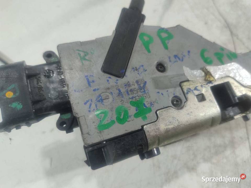 ZAMEK DRZWI PRAWY PRZÓD 6 PIN PEUGEOT 207 wielkopolskie