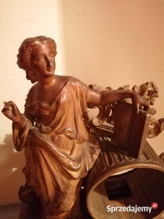 Zegar Japy Feres medalowy antyk