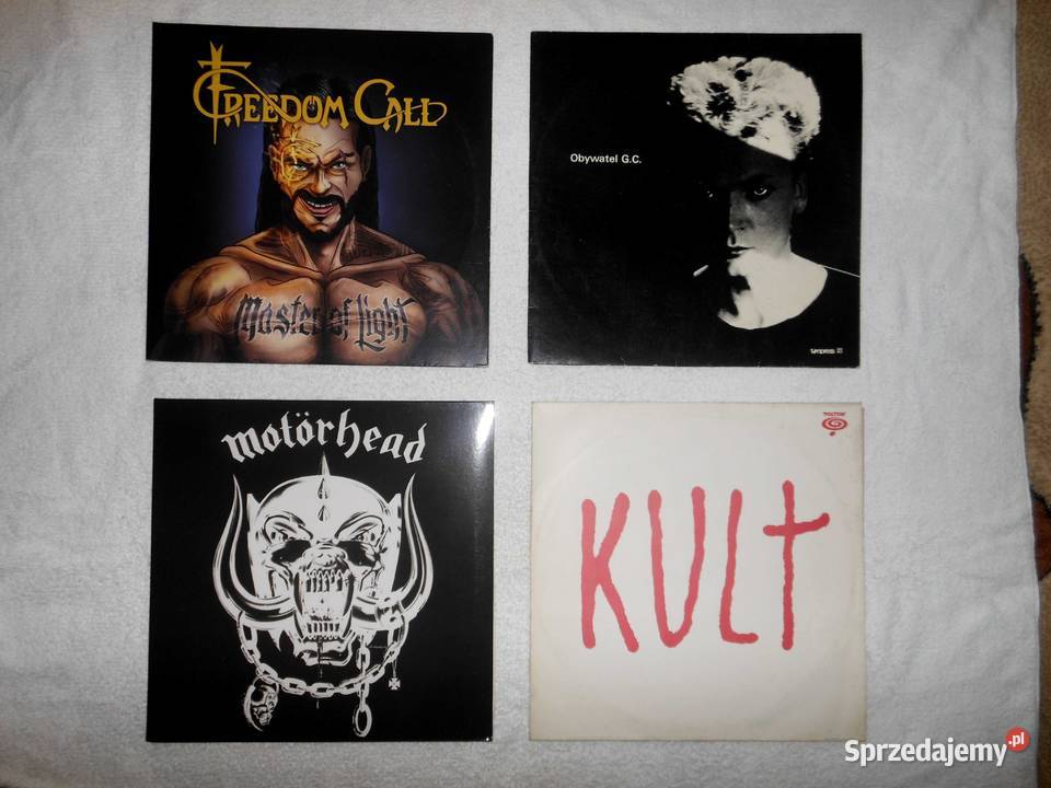Cztery fajne płyty winylowe płyta winylowa Bukowo