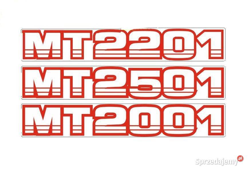 Naklejki Mitsubishi MT2001 MT2201 MT2501