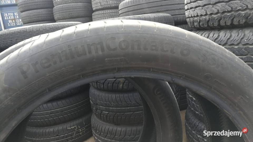 Opony 4 Continental Premium Contact 6 27540R22 pomorskie Chojnice