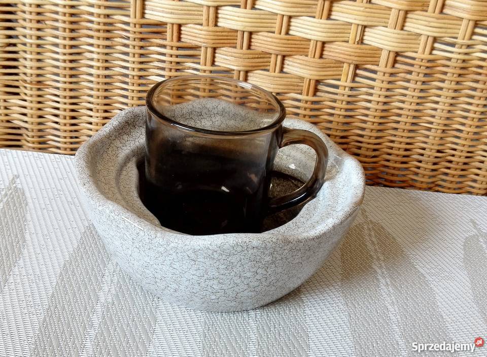 Cygaretnica ogromna popielniczka popielnica Ceramika i szkło Kraków