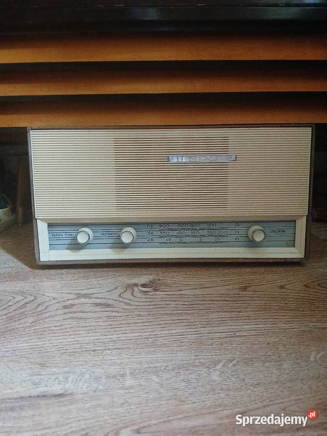 Radio lampowe firmy ZRK Irys Kraków