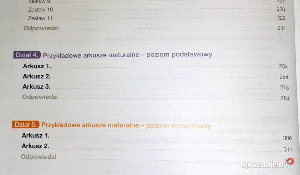 Język polski Teraz matura Zadania i arkusze M Chełm