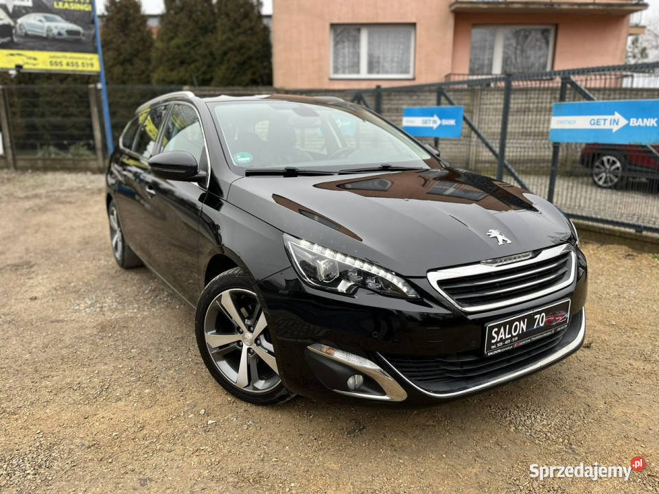 Peugeot 308 12 1wł Climatronic Navi GPS Xenon światła LED śląskie