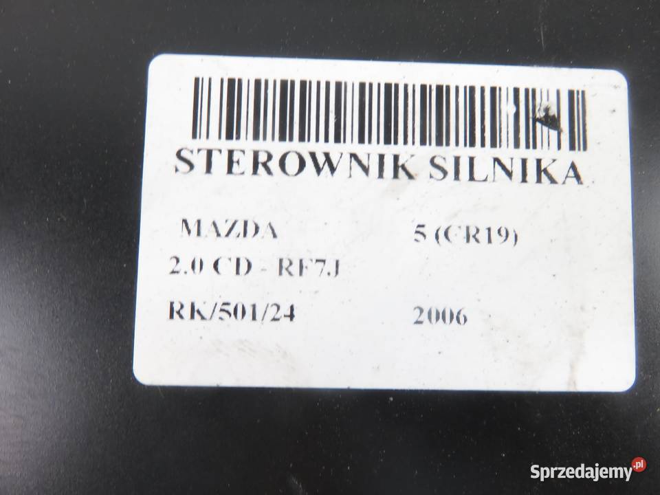 STEROWNIK MAZDA 5 CR19 20 MZRCD RF7P18881N osobowe sprzedam