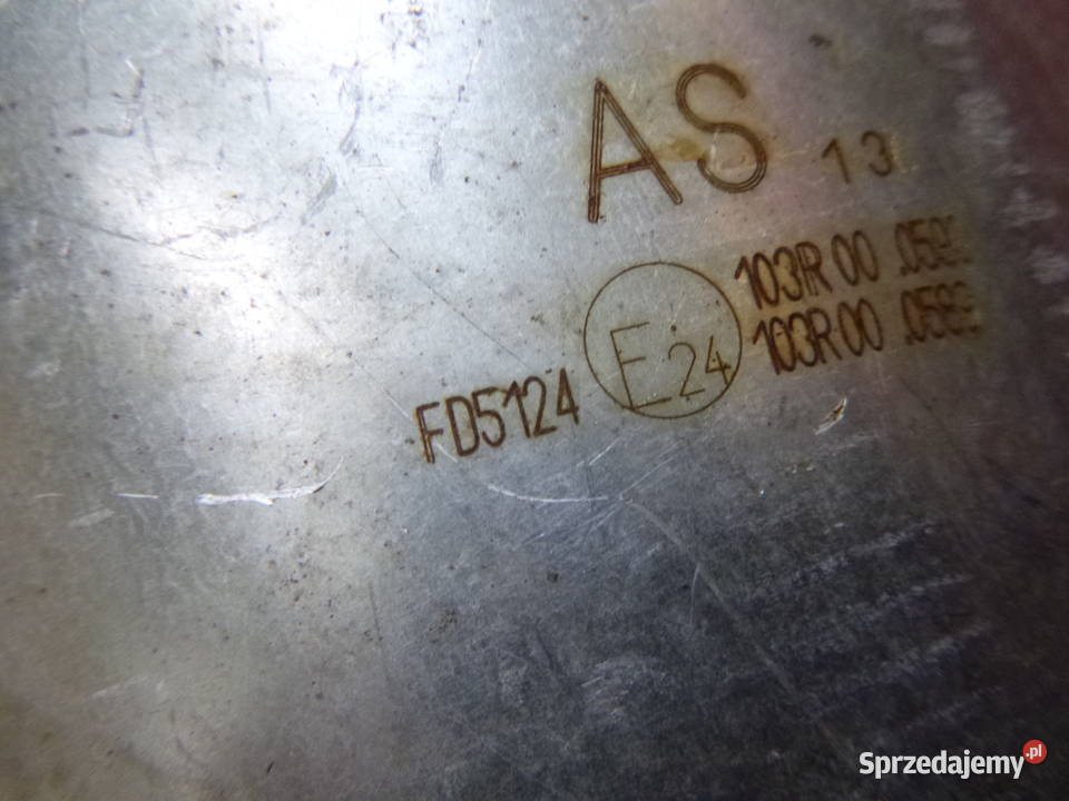 DPF KATALIZATOR AS 5124 RENAULT MEGANE SCENIC śląskie