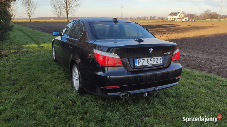BMW 520D Sedan E60 2007r automat Gowarzewo