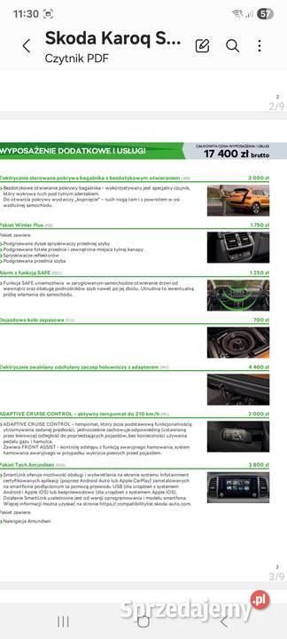 Skoda karooq sportlain Głogów