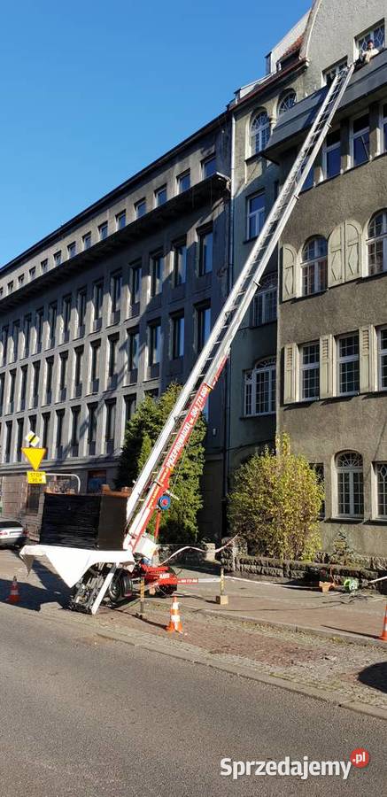 Drabina dekarska budowlana paus winda meblowa śląskie Katowice